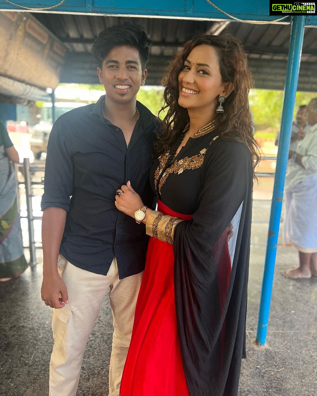 Sanjana Singh Instagram - Shooting for my upcoming Tamil film is taking place in Karaikudi.❤️ #karaikudi @rahulregi20