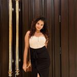 Sanjana Tiwari Instagram - When the party’s over Styled by @_divyakarthika The Leela Palace Chennai