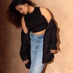 Sanjana Tiwari Instagram - If it doesn’t add up, subtract yourself 🃏 Shot by @ikriosgokul MUA @noormakeup_mehndi Styling @anand.aries Outfits @hardman_mtm Space @njstudios_7159