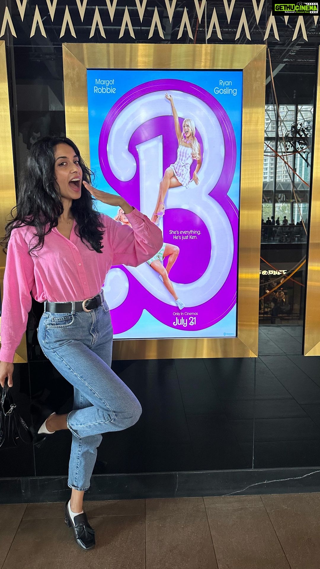 Sarah Jane Dias Instagram - Barb-be-gooooood! . what a great film! must watch!!! . #barbie #barbiemovie #pink