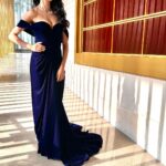 Sarah Jane Dias Instagram - how to make an entrance… . #fashion #fashiongram #fashionfashion #fashiondiaries #whatiwore #gowninspiration #hosting #luxury #luxurycars #awards . gown - @gauriandnainika hair and makeup - @fromlinertolipstick jewellery - @mortantra agency - @hcmediamgmt