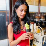 Sarah Jane Dias Instagram - match-a contemplation 😜 . #travelgram #traveldiaries #matchaicecream #matcha #japan #japanfiles #japandiaries #travel #instatravel #instafood #instafoodie Kyoto, Japan