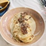 Sarah Jane Dias Instagram – feed me and tell me i’m pretty.
.
#foodie #foodstagram #italianfood #italian #truffle #cacioepepe #food