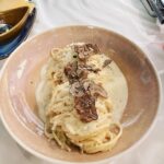 Sarah Jane Dias Instagram - feed me and tell me i’m pretty. . #foodie #foodstagram #italianfood #italian #truffle #cacioepepe #food