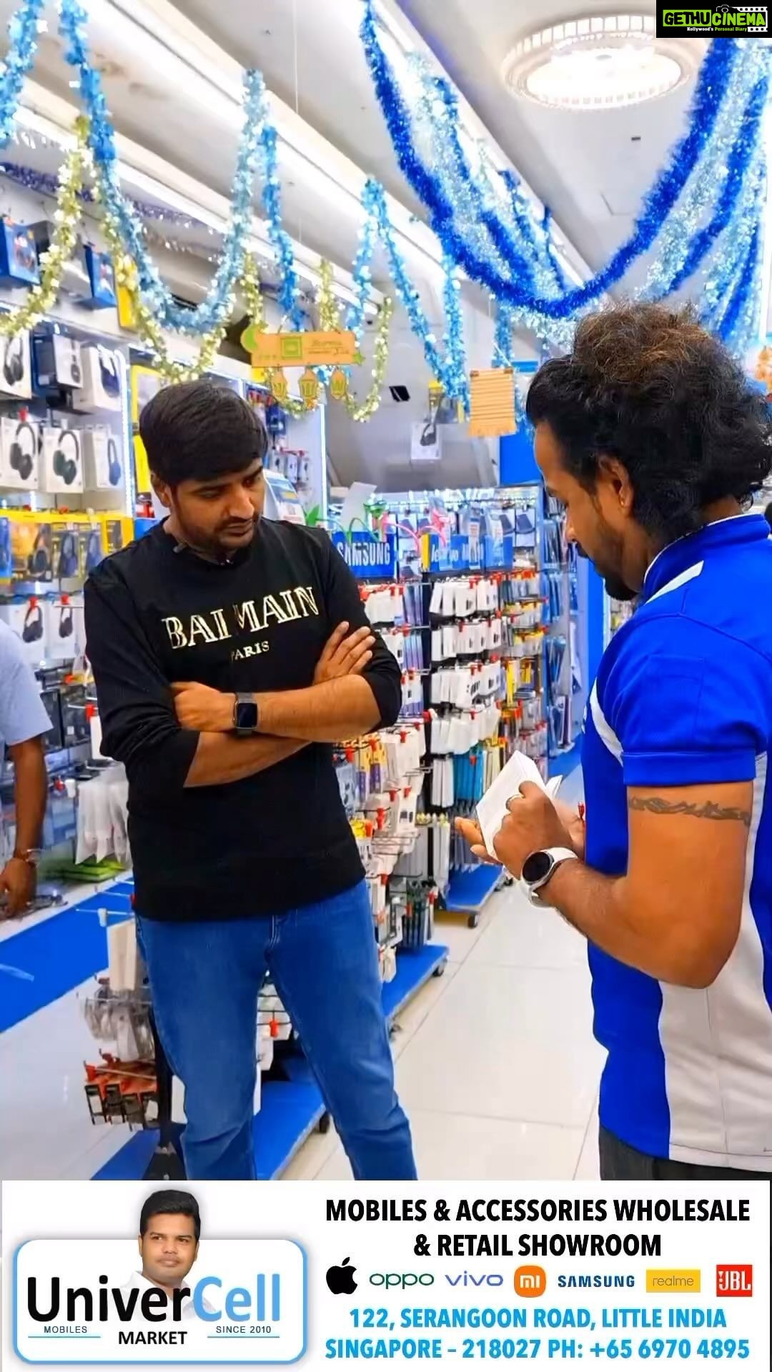 Sathish Instagram - @univercell_singapore 💪