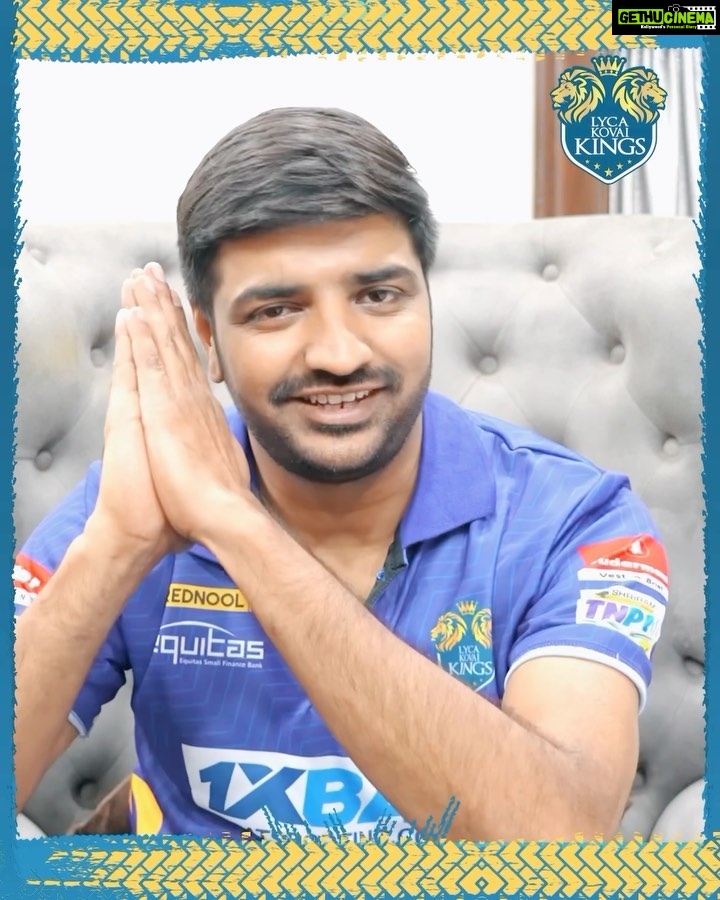 Sathish Instagram - Cheering Lyca Kovai Kings Team! @lycakovaikings 👏😎😄 Going to catch some live action this Sunday at Tirunelveli. Hope to see all your smiling faces at the stadium. ⚾🙌 @poomerfashions @sudarmani.in @lingasamy_p #LKK #TNPL2023 #LycaKovaiKings