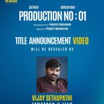 Sathish Instagram – #TheMapogosCompany Production No:1 title announcement video will be revealed by @actorvijaysethupathi tomorrow at 11 AM.

Starring – @actorsathish  @SureshRavi08 
Directed by – @showman_ps
Produced by –  @pradeepmahadevan
Music Director – @msjonesrupert
DOP –  @vishnushri.7
Editor – @p_d_i_n_e_s_h

@monicachinnakotla @maanasa.choudhary1 @actorKarunakaran
@vijaytvpugazh @aishwarya4547 @maheswarichanakyan @vjpaaru @pavelnavageethan
@actor_chaams @deepz_cyrus @azhar.style @lyricist_naveenbharathi @sureshchandraaoffl @donechannel1 @au.linen @digitallypowerful
