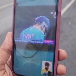Sathish Instagram - Ipdi video call la match paakka vendiyadha poche… 🤨 Anyway extraordinary knock @virat.kohli and @klrahul ❤️❤️ #paris #parís #indvspak