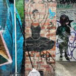 Sayani Gupta Instagram - @onehappytea told me about a real @banksy in Melbourne. Apparently very few people know about it. Most think two other that were there were destroyed & painted over by mistake. So @nitya_h & I set out on a graffiti discovery hunt and finally found itttt. Big thanks to a guide who was showing around two other people didn’t know about it either.. but once we told her, she started looking around the place and spotted it! She said this would be a huge deal for the tourists & locals. As one would imagine with him.. this one was hidden away in the most non assuming corner next to the back door of a restaurant. This alley has some of the best graffitis too. (Fifth photo onwards) I’d seen quite a few @banksy at the @mocomuseum in Amsterdam but this one’s special. We felt quite victorious! @australia #seeauatralia Melbourne, Victoria, Australia