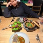 Sayani Gupta Instagram – Loved @sunda.melbourne 
Again wanted to eat here cause of Chef Khanh Nguyen. (Some of the best Master chef pressure tests)although he has left now. 

Food that looks like miniature paintings. 

@nitya_h & I ran a food marathon yesterday.
Lune for breakfast, Mabu Mabu for lunch & Sunda for dinner! 
Must say we did pretty well! Like unbelievably well! 🍽️🏆🦀

@australia is a food paradise!
