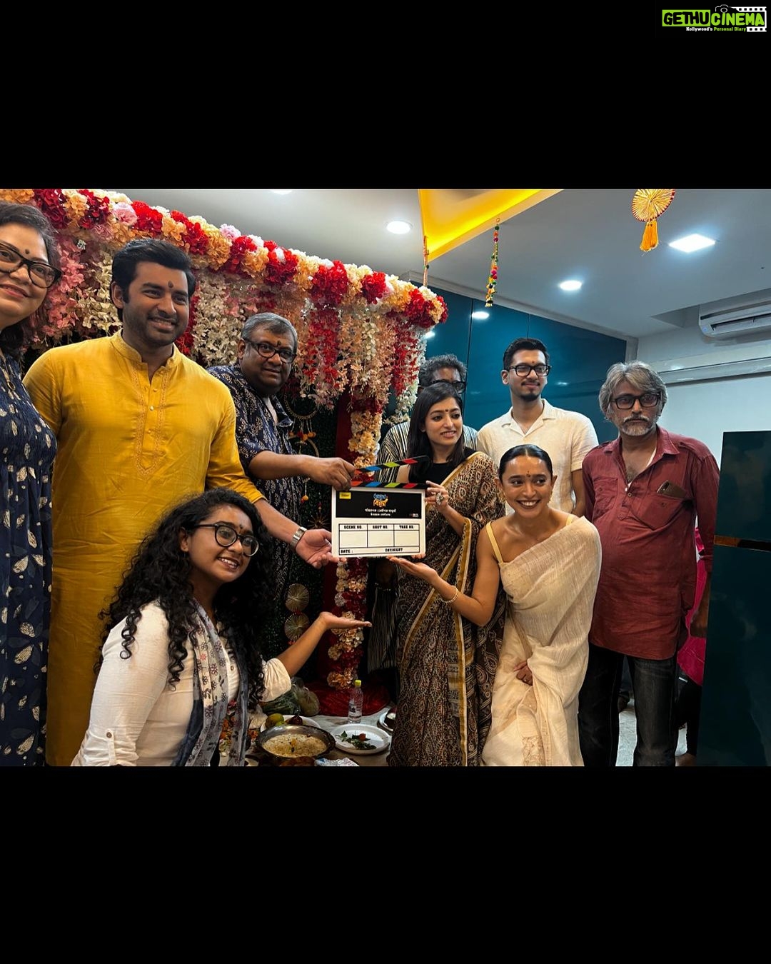 Sayani Gupta Instagram - There are people who you meet in this life who expand your world, your beliefs, your values & horizon just a little more.. leave an impact that go beyond the duration of time you’ve spent with them. I’ve wanted to work with this man.. this giant of a storyteller.. for over a decade. Waited patiently.. and perhaps manifested it ever so subconsciously. And then I got the opportunity to be in his film. And through the process of making this film.. spending time around him.. observing him from close and afar.. I realised what a generous glorious grounded artist actually should look like. KG as we call him.. is an anomaly. His patience, wit, humour, perception, politics, grace, humility, warmth and wisdom tower over one and all. Every day I found myself being ever so moved by the innocence and wonderment this man has.. by how he has this enormous ability to see everything.. watch so intently, while processing everything/everyone with a keen intuitive perception.. his mind sharp as laser but his heart warm, soft and light like a marshmallow! How he canopies over everyone like a father, a brother, a leader.. like a massive Banyan tree whose roots go deeper than what meets the eye. He stands there firm and tall, taking everything in.. facing the storm.. but only exuding warmth like a beam of Sunlight.. like a ray of Hope! Thank you KG for your humanity and the sheer power of your goodness! Happy happy birthday! I love you! We love you! So glad you were born and so grateful that our paths finally crossed! You have my heart. Big bear hug! ❤️ @kgunedited 🎈