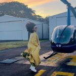Sayani Gupta Instagram – The most exhilarating first day in @australia that only paved the way for the rest of the trip!
Couldn’t have dreamt of a better time! So so grateful!

#seeaustralia @sydneyhelitours @sydney

Wearing my fav brand @ilovepero 🍹