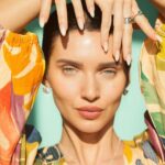 Scarlett Mellish Wilson Instagram - • @christinrangerjewellery SUMMER BREEZE🌞 Makes you feel fine Time to treat yourself to some fabulous silver and gold vermeil jewellery today. #silverjewellery #silver #earrings #ginkgoleaves #rings #anthropologie #naturalgemstone #summerstyle @scarlettwilsonofficial #ad #scarlettwilson #model #londonmodel #jewellery Photography by @scarlettwarrick Facial credit @bellezzacliniclondon Skincare @alumiermduk Hair @sameersalmani Make up @trinnylondon @trinnywoodall Nails @golden_nails_cheriton