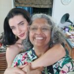 Scarlett Mellish Wilson Instagram - To my Indian Mother, My Guru , My greatest teacher and one of if not the most influential soul that mine has had the honour of sharing life with … Today Mother Nature took you back and is enveloping you in Infinite love 🤍🪽 You have no pain and you can dance freely now for as long as you desire.. Planet earth was so lucky to have you and the humans you shared your divinity with are the most fortunate. You taught me to surrender , to forgive , to not believe our biggest enemy (the mind ) You made me understand the beauty in death and you carried me spiritually through my own mothers passing and helped me find the peace through it You welcomed me with open arms as your daughter and I got to live with you in India and enjoy that mother daughter bond You gave unconditional love to everyone and your resting face was LITERALLY A SMILE !!! Darling @aashish20 you are your mum’s greatest achievement, and Uncle what a glorious life you both had, she will never leave you.. the love will never die I hope you get a chance to connect with my mums soul , I’m sure she’s waiting to dance with you.. Please continue to shower us with your Devine energy in the other realm.. We will receive it and we will carry it everyday until we all meet again I love you Momma 🤍🪽❤️♾️