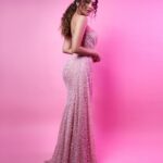 Seerat Kapoor Instagram - This princess is all about love 💗 For @iwmbuzz Awards 💫 Outfit @valdrinsahiti Heels @stevemaddenindia Styled by @shubhi.kumar Makeup @artistrybykri Hair @makeupandhairby_meghana Photography @journeyman1027 #iwmbuzz