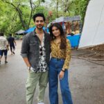 Shakti Arora Instagram - Hope you’ll like how ishaan met savi🫶🏻 Want to see more BTS? STAY TUNED !! #ghkkpm #bts