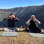 Shakti Mohan Instagram - some yoga & caffeine 🧘🏽‍♀️☕️⛰️ #cantgetbetter 🍃