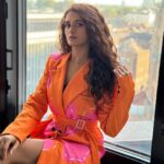 Shakti Mohan Instagram - 🍊 Styled by - @camy1411 Wearing - @sazo.in Jewellery - @azotiique 📷@_shraddhabobade_ 🧡@premmavshetty