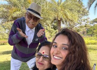 Shakti Mohan Instagram - A mother like no other @kusum8114 Happy birthday mattuuuu ☀️ Absolutely no one like you in the world You’re jus edible… love youuuuu my mommy🤍 Check out papa’s jealousy in the last picture 🤦🏻‍♀️ @sula_vineyards #sulavinyards #sulalife