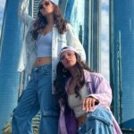 Shakti Mohan Instagram - Yeh hai Abu Dhabi Meri Jaan 🤟🏼🏙 whatta wow feeling to be dancing together with @mohanshakti on the iconic track of the OG #MeriJaan @neetimohan18 🎶 love you Doo 🫶🏻 Hardddd Choreography by @arvindvastrakar 🤙🏼 Edited by @souravsharmaofficial @ymcofficial @visitabudhabi #AbuDhabiGP #Yasalam2022 #FindYourPace #InAbuDhabi