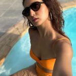 Shakti Mohan Instagram - poolin around 🏐 @anchaviyo 🫶🏼