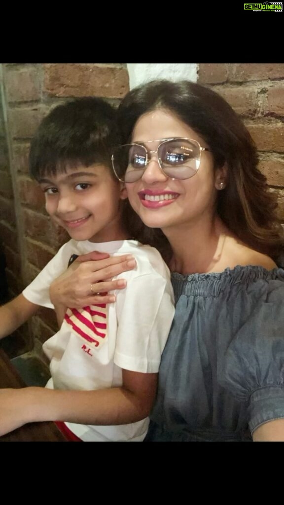 Shamita Shetty Instagram - Happy Birthday my baby Viaan 🥳🤗 however old u get ul always be my cute lil naughty munchkin !!! Wishing u everything your heart desires my darling .. I wanto see you happy and smiling always, achieving everything your heart desires!!! Ur my lil rockstar 🌟 maasi loveeess youuu❤️❤️🦋 @theviaanrajkundra #nephew #maasilove❤️ #happybirthday #birthday #wishes #family #love #gratitude #happiness