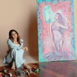 Shamlee Instagram - Bringing beauty and energy into the world with my creativity 😇 Photography- @thestoryteller_india Outfit - @chaitanyarao_official