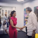 Shamlee Instagram – The talented artist and art director Mr.Thotta Tharani Sir! A warm thank you for sharing your expertise  and wisdom.
