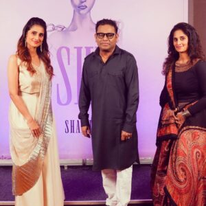 Shamlee Instagram - Deeply humbled by the unspoken support that resonated in the room.
Thank you @arrahman sir for graciously lending support to this milestone.