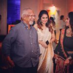 Shamlee Instagram – Grateful for those who grace our paths and leave an indeliable mark on our artistic endeavours! 
‘She’ was graced by the presence of Mr. Mani Ratnam Sir and Mrs.Suhasini Ma’m @suhasinihasan