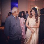 Shamlee Instagram – Grateful for those who grace our paths and leave an indeliable mark on our artistic endeavours! 
‘She’ was graced by the presence of Mr. Mani Ratnam Sir and Mrs.Suhasini Ma’m @suhasinihasan
