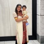 Shamna Kasim Instagram - My hamdu first onam ❤️