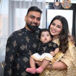 Shamna Kasim Instagram - Happy moments from yesterday function ❤️🧿 Thank u imra for this beautiful family costume : @imraabespoke