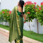 Shamna Kasim Instagram - Nothing feels as perfect as a saree ❤️ Styling: @vasudevan.arun Saree: @zoella_dubai Saree blouse: @vasudevan.arun Jewelry: @emmadi_silver_jewellery Pics: @v_capturesphotography Hairstylist: @hairartistpoojagupta Personal staff: @pranay_kohli @etvtelugu2708 #dheepremierleague #lovemyjob 🧿