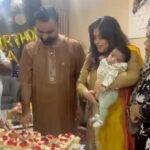Shamna Kasim Instagram - Thank you so much my heart ❤️ Chinnaaty arranged my birthday party @shamnakasim @chikku_nizam
