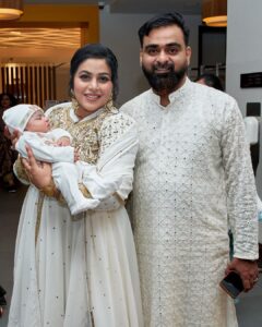 Shamna Kasim Instagram - Masha Allah 🤲

Hamdu outfit: @azzbee_couture 
Mine & Ekka outfit: @imraabespoke 
Events: @dmedia_events 
Pics: @shutter_mediaindxb