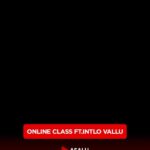 Shamna Kasim Instagram - Online class lo Intlo valla fun ante ila untundhi Mari 🤭😂 @ravibabuofficial @shamnakasim #Asalu #ETVWinLo