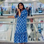 Shamna Kasim Instagram - Thank u @amazebyashiyajesel for this lovely comfort dress … and u are such a sweet person meeting u for the First time just felt like as if we know each other for so long ❤️ once again thank u for ur love 💙