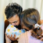 Shamna Kasim Instagram - Blessed with a baby boy🙏❤️ thank u all for all the prayers and blessings ❤️ @dr.shanid_asifali