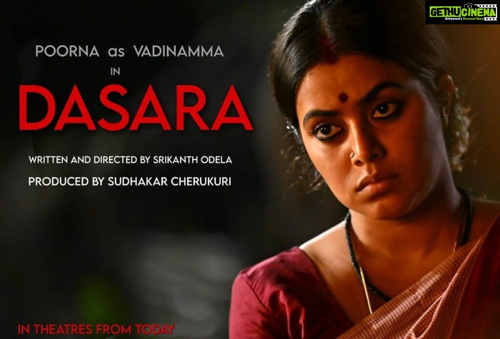 Shamna Kasim Instagram - Hearing some great response on Dasara very glad to be a part of a huge vision of the team !!! Very very thankful and in debited to the whole team for making me a part of this project … congratulations to everyone let’s get the party started 🎉 #dasara in theaters now🔥
