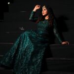 Shamna Kasim Instagram - Thank u so much ekka for the lovely gift 😘 Dhee14 finale outfit gifted by my Ekka😘 Pics: @v_capturesphotography Hairstylist: @hairartistpoojagupta Personal staff: @pranay_kohli