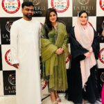 Shamna Kasim Instagram - Really happy to meet Sheikha Lamisa binth Hamad al Muhallah @shk.lamis @muneer_muhyidheen