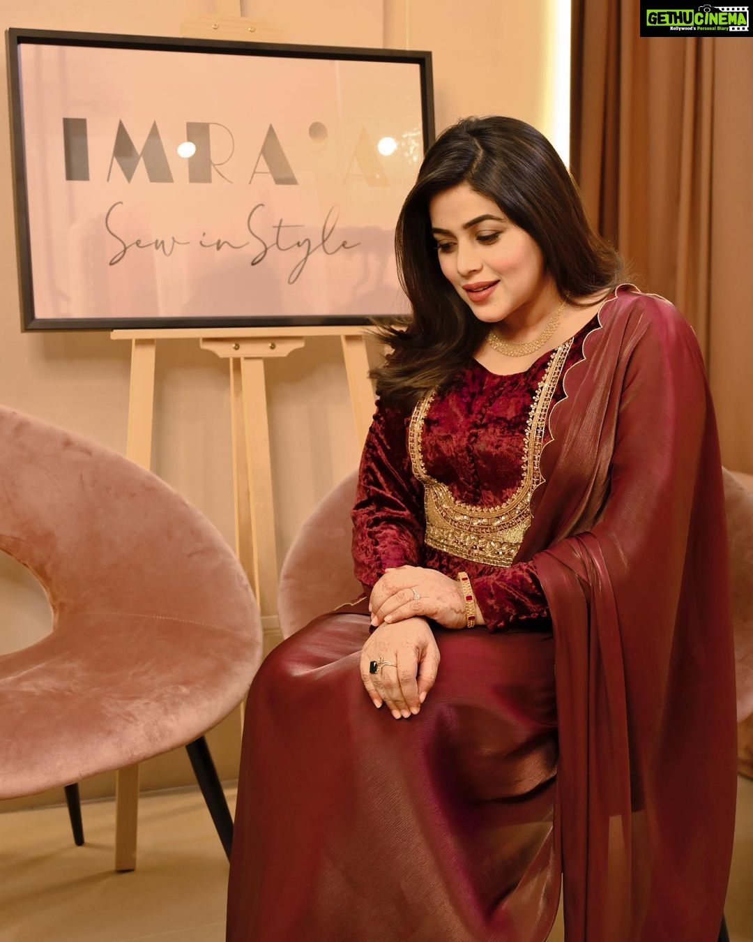 Shamna Kasim Instagram - Maroon crushed velvet kameez embellished with premium golden sequence and cut beads on the neck portion. sleeves beautifully enhanced with own textured velvet buttons. Maroon crushed salwar having the same work as in the kameez Luxury soft organza Dupatta having golden scalups on the border AVAILABLE IN 7 DIFFERENT SHADES- BABY PINK, TEAL BLUE, BOTTLE GREEN, BLACK, PURPLE MAROON, CAFFIENE Customization available in all sizes. @imraa.co, @imraabespoke For more details dm @imraabespoke or WhatsApp at 00971508778571 #uaefashion #uae #dubaifashion #dubai #abudhabi #dubailife #uaelife #mydubai #uaebloggers #dubaiblogger #sharjah #dubaimall #fashion #abudhabifashion #dubailifestyle #dubaimarina #uaeblogger #uaewomen #uaeshopping #dxb #uaestyle #abaya #dubaidowntown #ajman #abudhabilife #dubaievents #dubaistyle #kuwaitfashion #dubaifashionblogger #dubailuxury