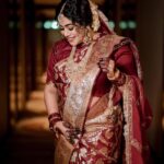 Shamna Kasim Instagram - Best moments of my life ❤️🙏🧿 Thank u all for all the blessings u showered on me and my baby❤️😍 Pics: @studio360byplanj Events: @abm__events Saree: nandini_by_nitijkundu Makeup&hair: @sijanmakeupartist Styling & blouse: @vasudevan.arun Dupatta: @jazaashdesignstudio Mehindi: @shabnam_mehendi_kochi Maangtikka: @themakeupboxx_