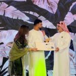 Shamna Kasim Instagram – It’s a privilege to receive UNITED ARAB EMIRATES 13th Internationally Peace Award 2023 …. For the best Business Entrepreneur 🙏 His Highness Sheikh Sohail Bin Hasher Al Maktoum  #almaktoum #royalfamily #dubai