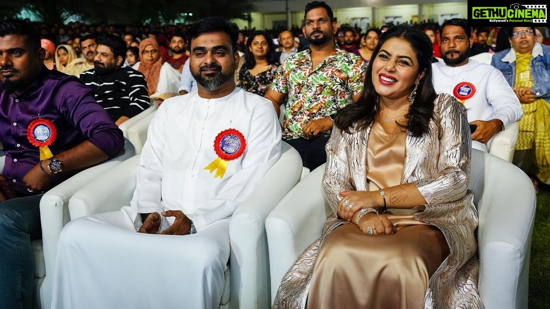Shamna Kasim Instagram - Thank you so much @arabianvoice.ae @monisha_bharathi_ @arunkumar24news