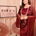 Shamna Kasim Instagram - Maroon crushed velvet kameez embellished with premium golden sequence and cut beads on the neck portion. sleeves beautifully enhanced with own textured velvet buttons. Maroon crushed salwar having the same work as in the kameez Luxury soft organza Dupatta having golden scalups on the border AVAILABLE IN 7 DIFFERENT SHADES- BABY PINK, TEAL BLUE, BOTTLE GREEN, BLACK, PURPLE MAROON, CAFFIENE Customization available in all sizes. @imraa.co, @imraabespoke For more details dm @imraabespoke or WhatsApp at 00971508778571 #uaefashion #uae #dubaifashion #dubai #abudhabi #dubailife #uaelife #mydubai #uaebloggers #dubaiblogger #sharjah #dubaimall #fashion #abudhabifashion #dubailifestyle #dubaimarina #uaeblogger #uaewomen #uaeshopping #dxb #uaestyle #abaya #dubaidowntown #ajman #abudhabilife #dubaievents #dubaistyle #kuwaitfashion #dubaifashionblogger #dubailuxury
