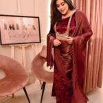 Shamna Kasim Instagram - Maroon crushed velvet kameez embellished with premium golden sequence and cut beads on the neck portion. sleeves beautifully enhanced with own textured velvet buttons. Maroon crushed salwar having the same work as in the kameez Luxury soft organza Dupatta having golden scalups on the border AVAILABLE IN 7 DIFFERENT SHADES- BABY PINK, TEAL BLUE, BOTTLE GREEN, BLACK, PURPLE MAROON, CAFFIENE Customization available in all sizes. @imraa.co, @imraabespoke For more details dm @imraabespoke or WhatsApp at 00971508778571 #uaefashion #uae #dubaifashion #dubai #abudhabi #dubailife #uaelife #mydubai #uaebloggers #dubaiblogger #sharjah #dubaimall #fashion #abudhabifashion #dubailifestyle #dubaimarina #uaeblogger #uaewomen #uaeshopping #dxb #uaestyle #abaya #dubaidowntown #ajman #abudhabilife #dubaievents #dubaistyle #kuwaitfashion #dubaifashionblogger #dubailuxury