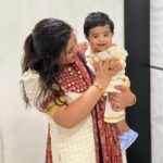 Shamna Kasim Instagram - My hamdu first onam ❤️