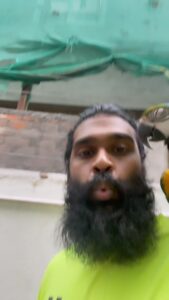 Shanmuga Pandian Instagram - Gloomy Evenings ft. Captain and Major 🦜🤍